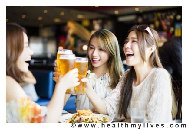 Avoid alcohol during menstruation