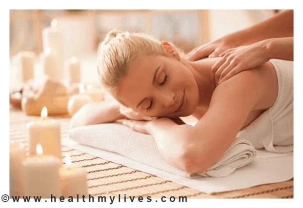 Relaxing massage during menstruation
