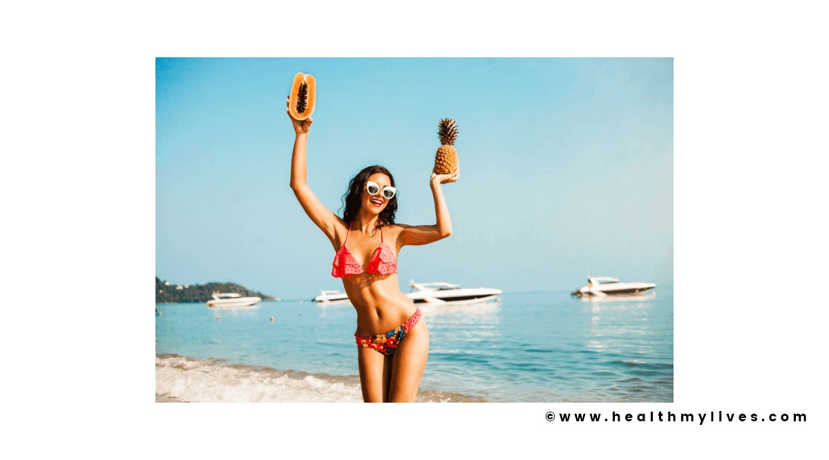 Prevent ageing with pineapple and papaya