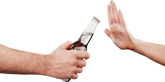 Saying no to alcohol