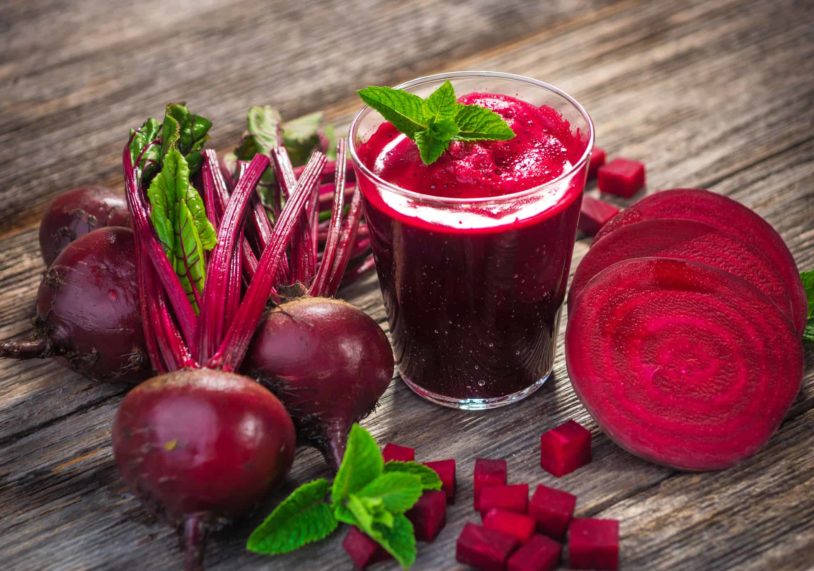 Beet root juice to lower blood pressure