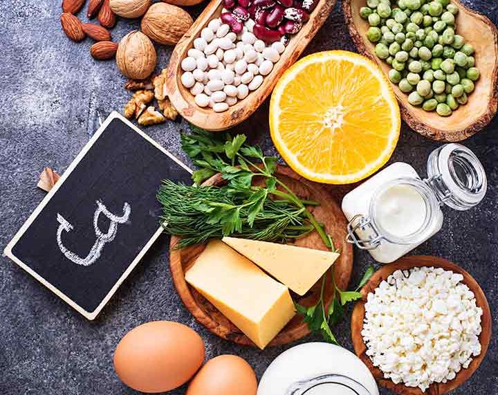 Calcium enriched foods